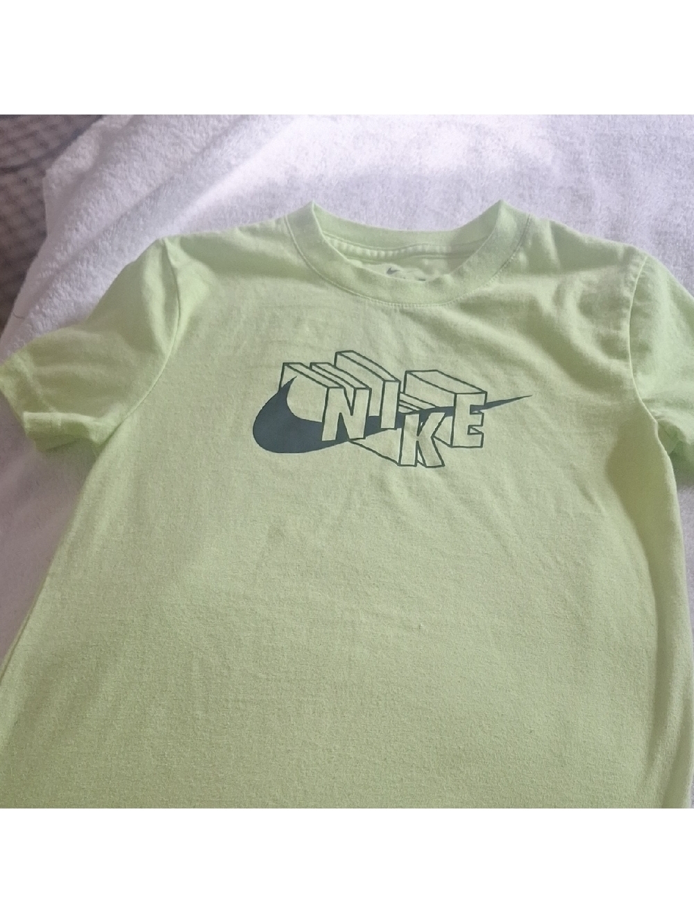 Nike Kids Lime Green T-Shirt